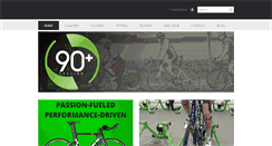 Desktop Screenshot of 90pluscycling.com